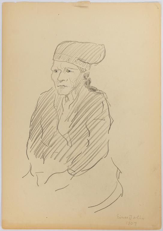 Einar Jolin, Sittande same/Sittande same a tergo.