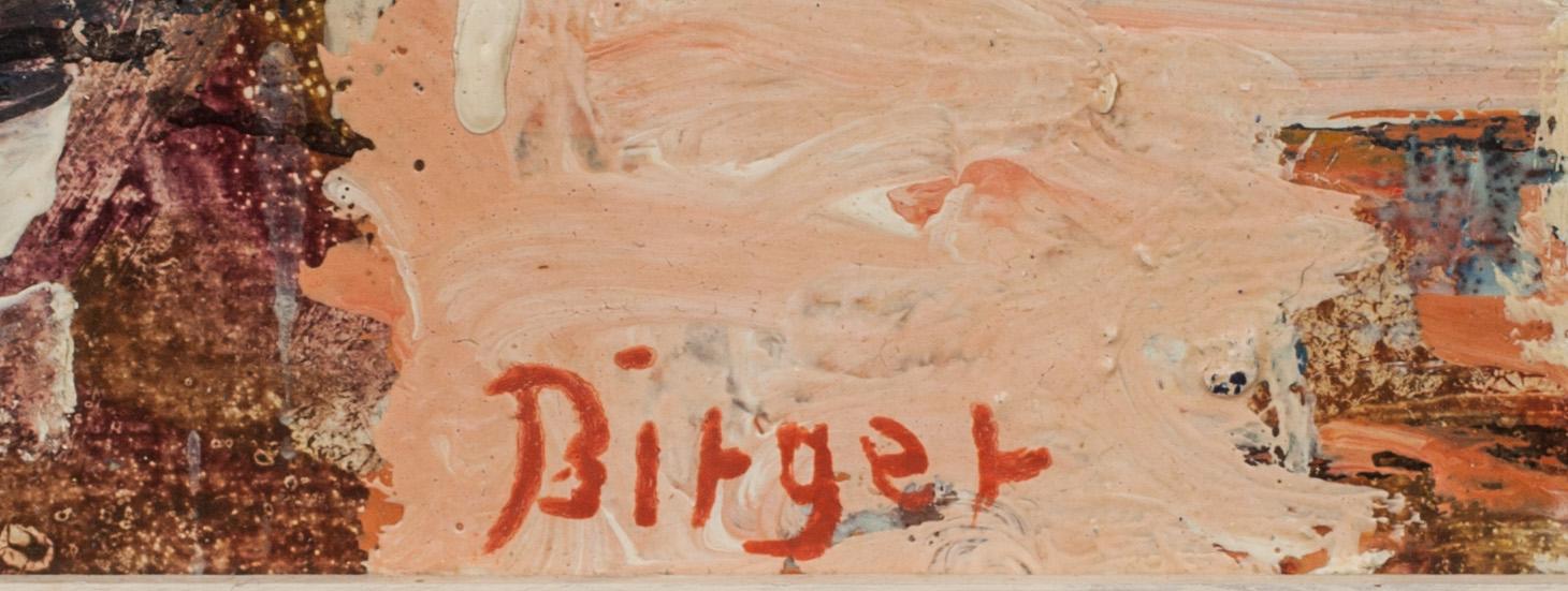 BIRGER BIRGER-ERICSON, oljemålning.