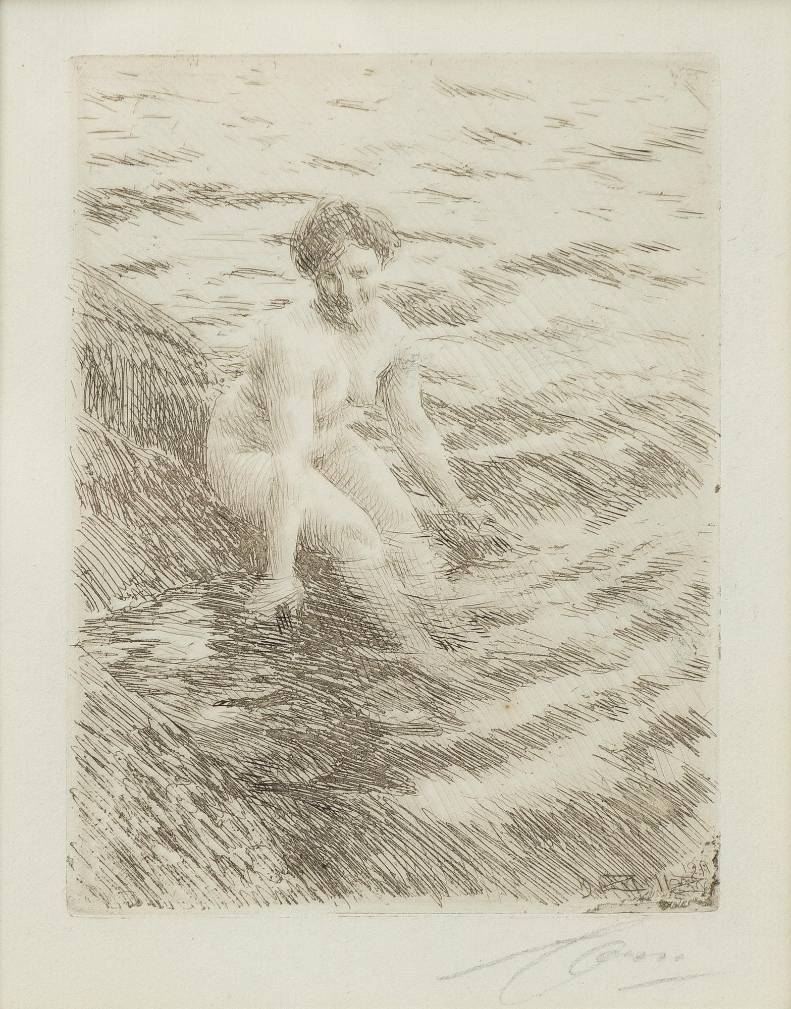 Anders Zorn, "Vått".