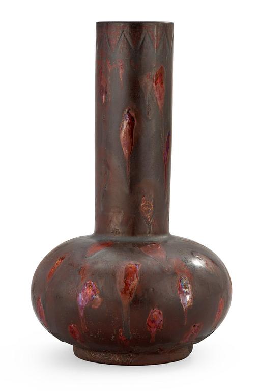 A Wilhelm Kåge 'Farsta' stoneware vase, Gustavsberg Studio 1936.