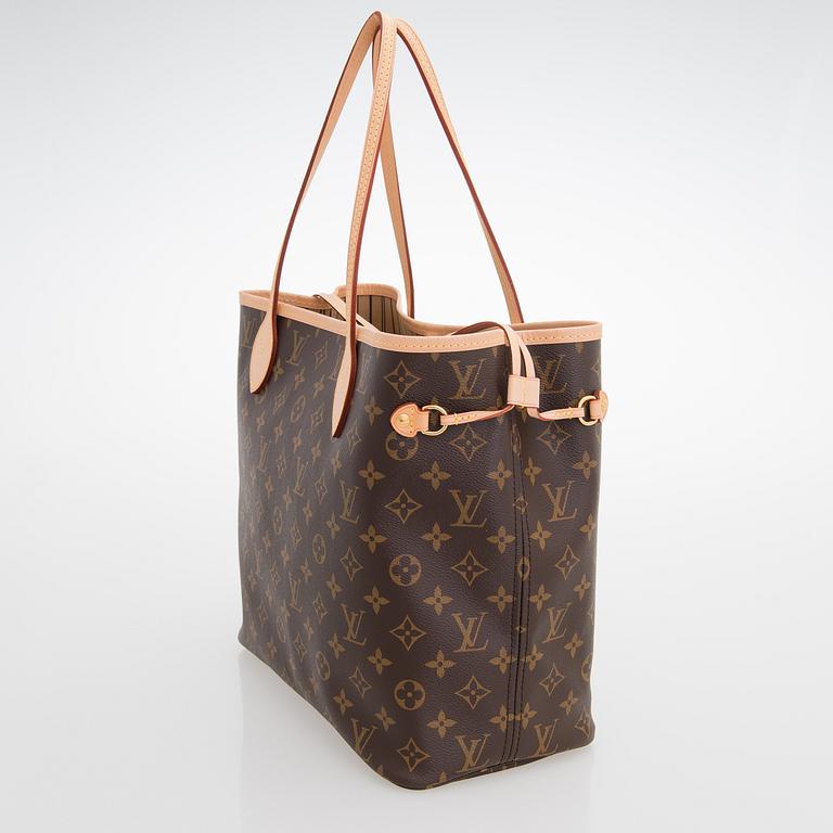 LOUIS VUITTON, 'Neverfull MM Monogram Bag'.