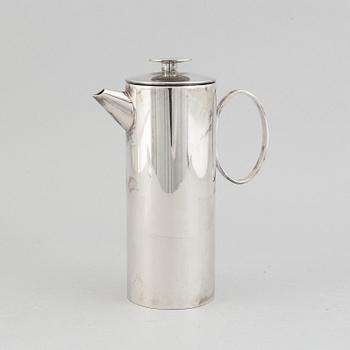 Christofle, a Franch silver plated coffee pot.