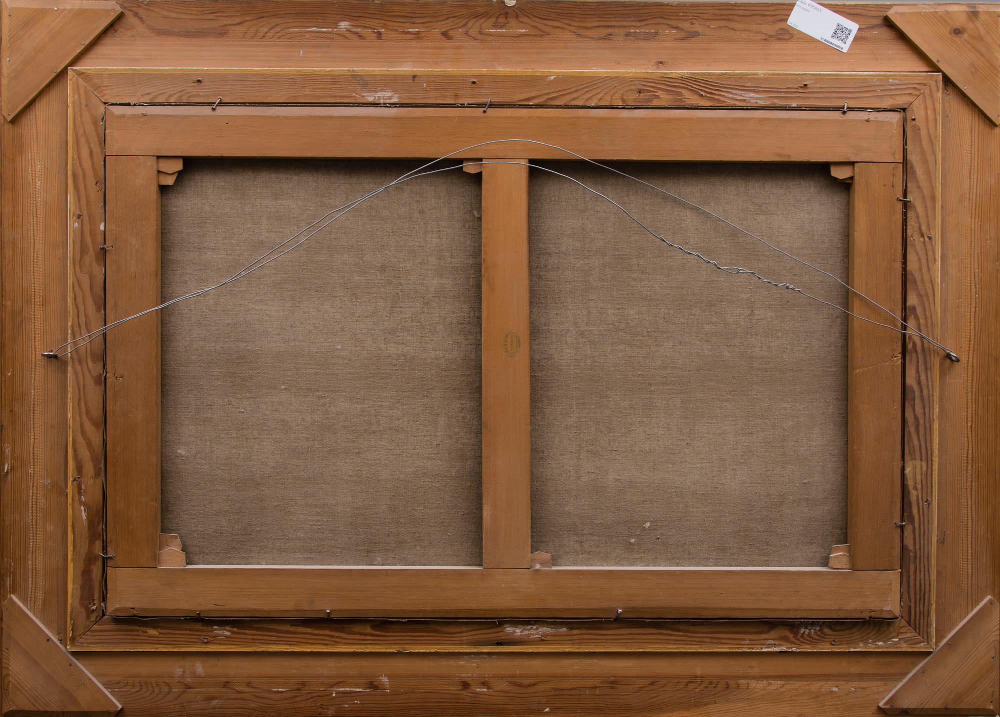 RAM, ca 1900, målning, kopia, signerad I.Heinricius.