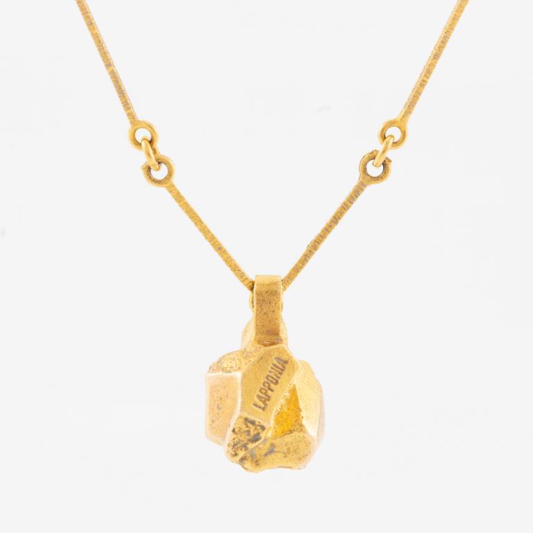 Necklace, Lapponia. 14K gold.