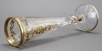 POKAL, glas, troligen Böhmisk, 1800/1900-tal.