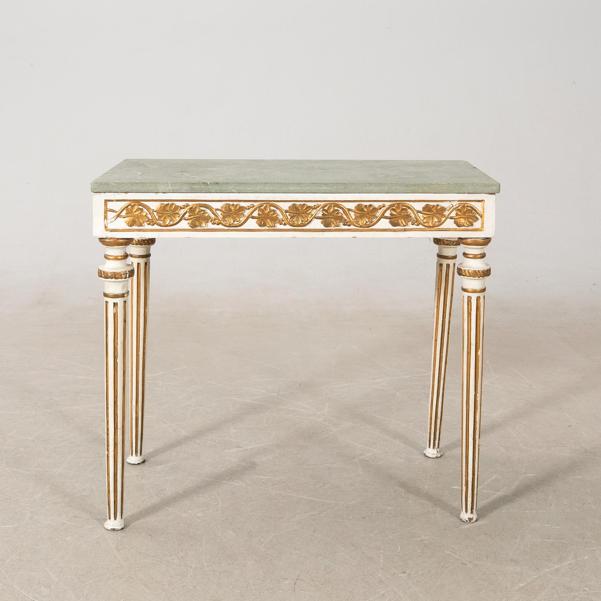 Console table, Gustavian, circa 1800.