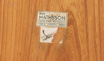 BRUNO MATHSSON, klaffbord, Firma Karl Mathsson, Värnamo 1940-tal.