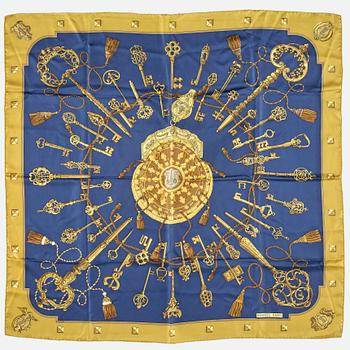 Hermès · SCARF, Hermès, "Les Cles".