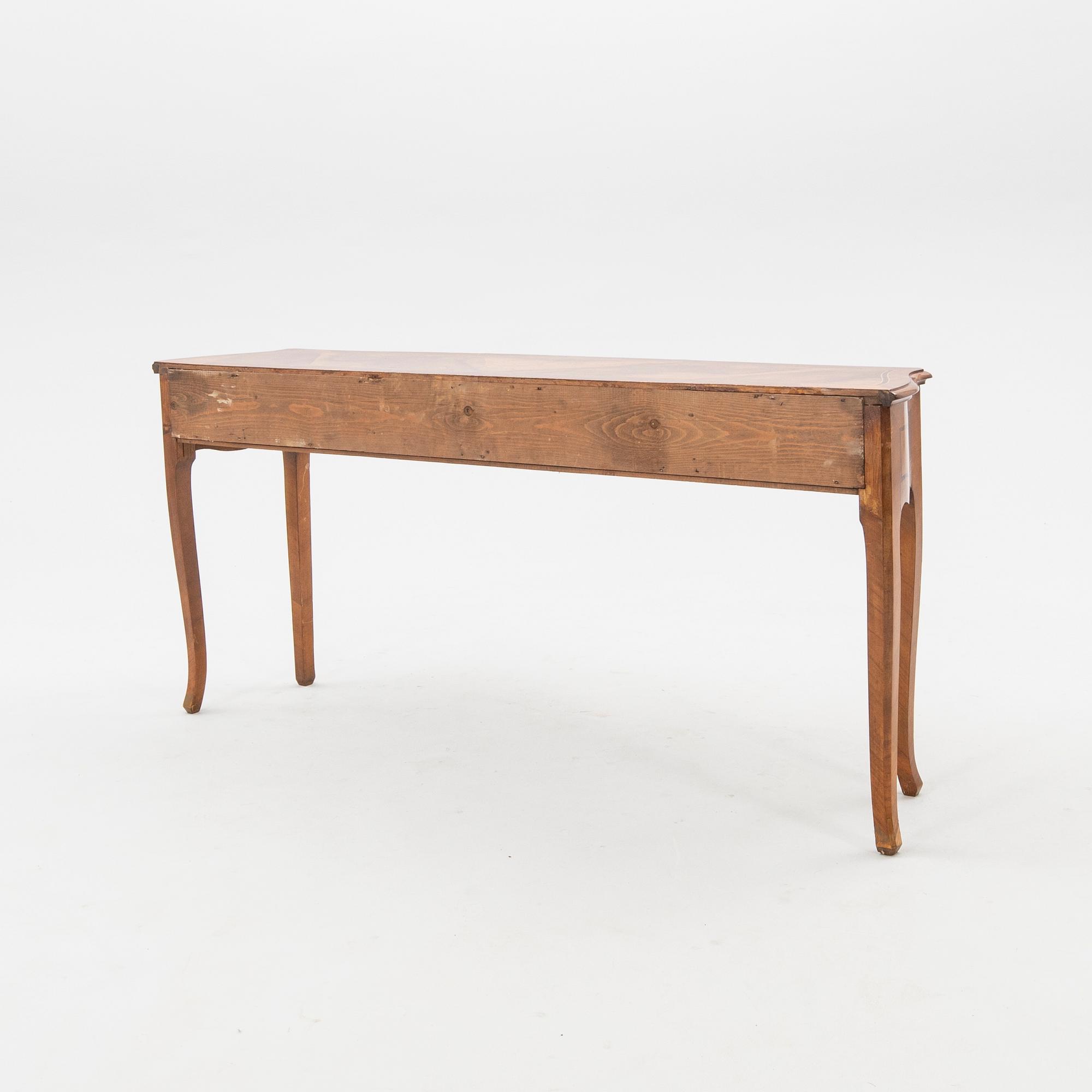 Side table, second half of the 20th century.