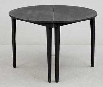 HALVMÅNEBORD, ett par, 1800-tal.