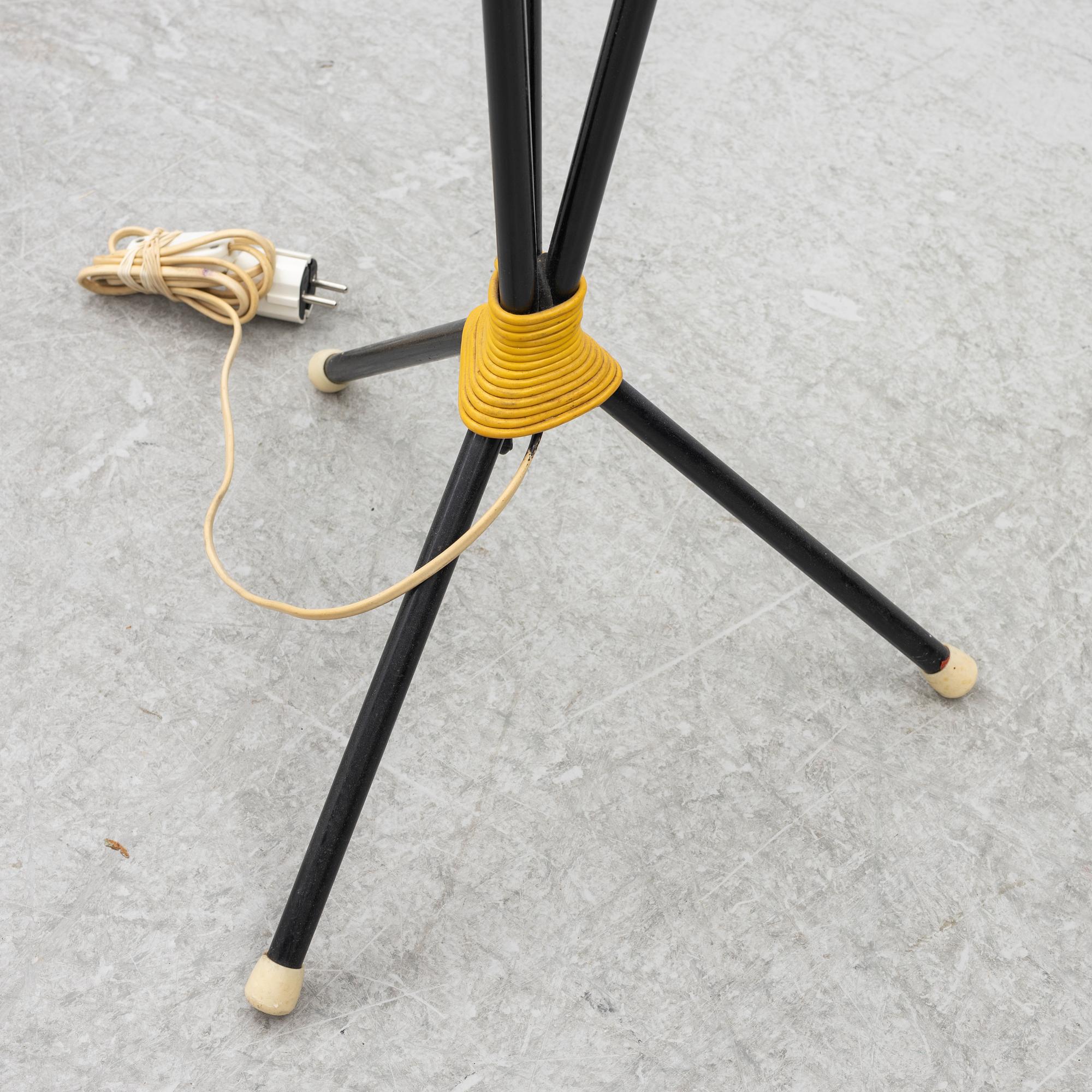 Floor lamp, 1950s-60s.