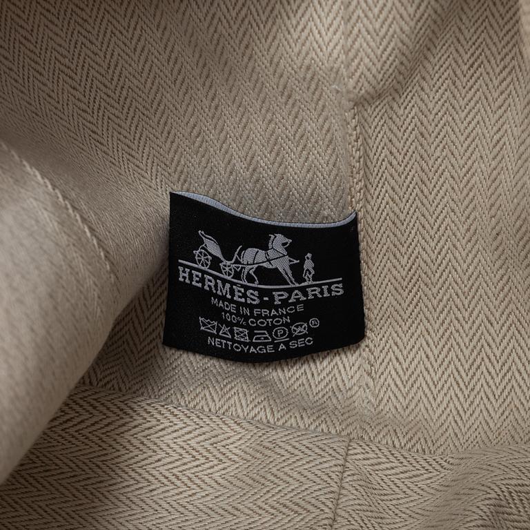 Hermès, cloth handbag.