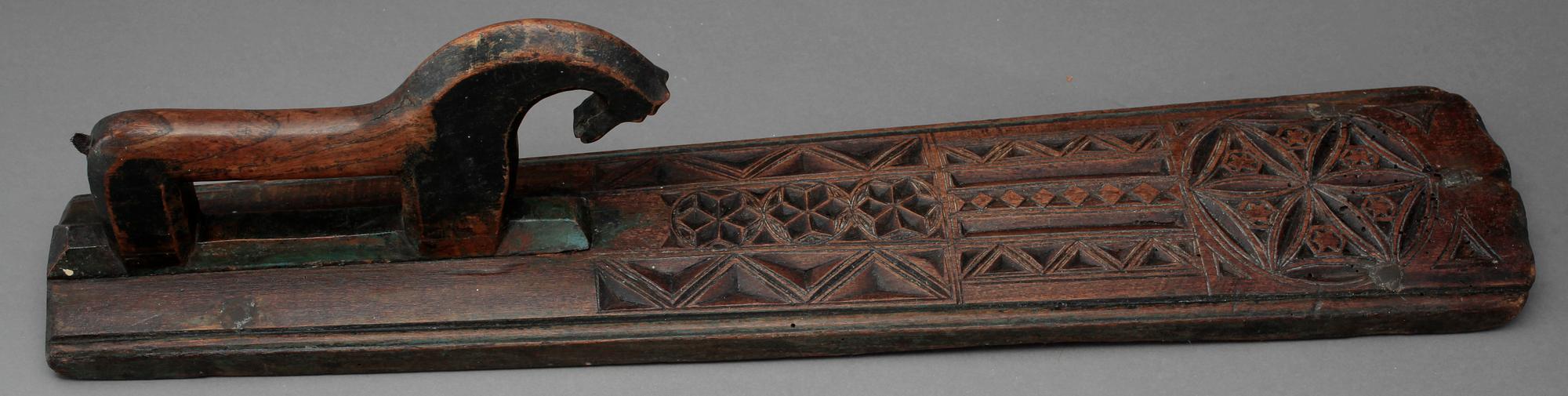 MANGELBRÄDA, allmoge, 1700/1800-tal.
