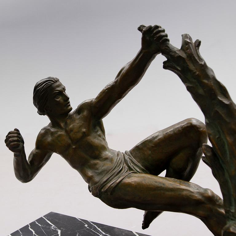SKULPTUR, brons, 1930-/40-tal.