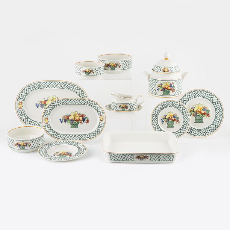 A 45-piece 'Basket' porcelain dinner service, Villeroy & Boch.