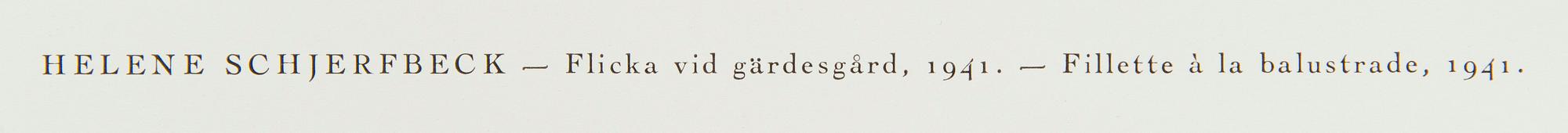 Helene Schjerfbeck, Forty-eight reproductions with text by Gotthard Johansson.