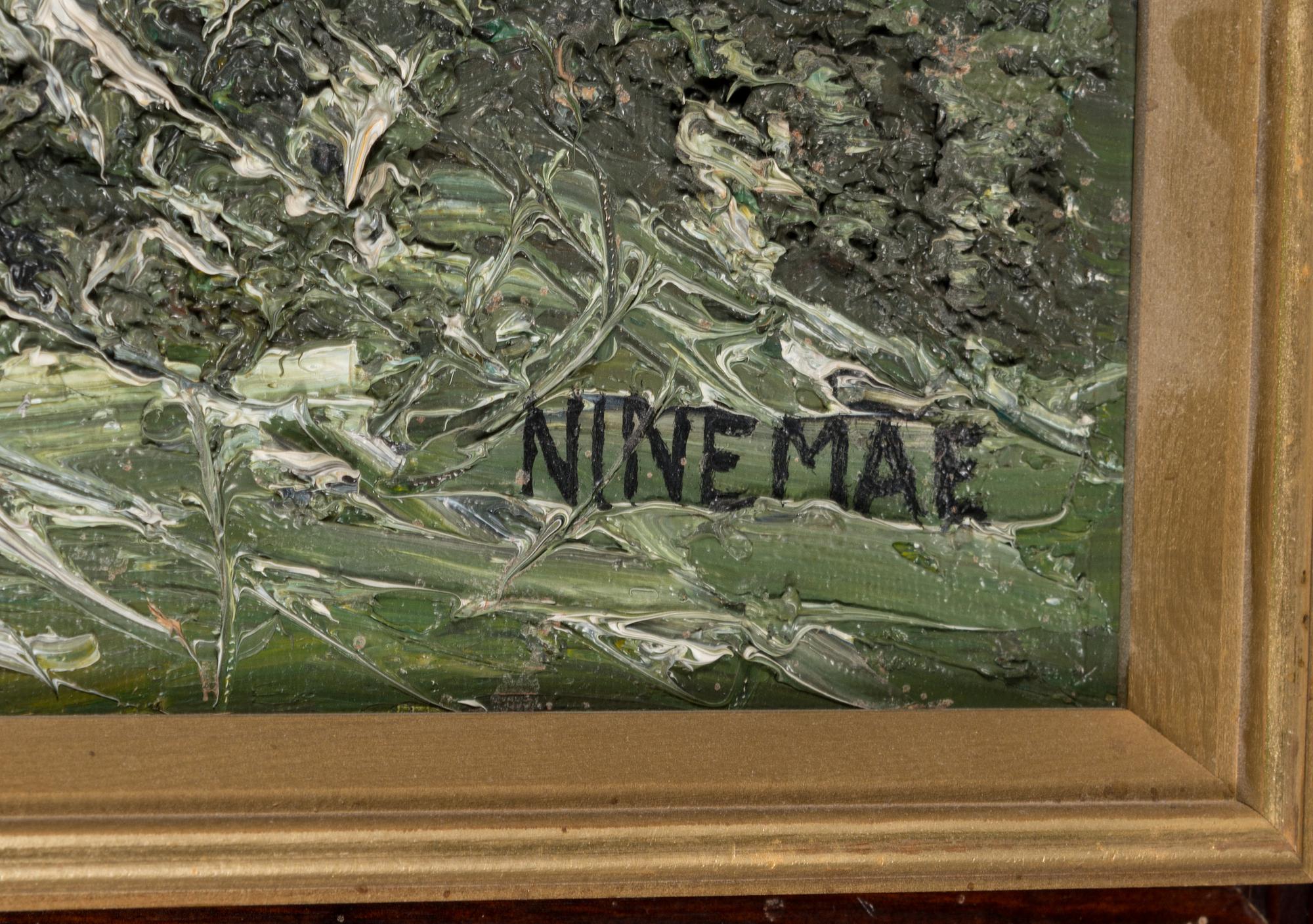 BORIS NINEMAE, oil on canvas, signed.