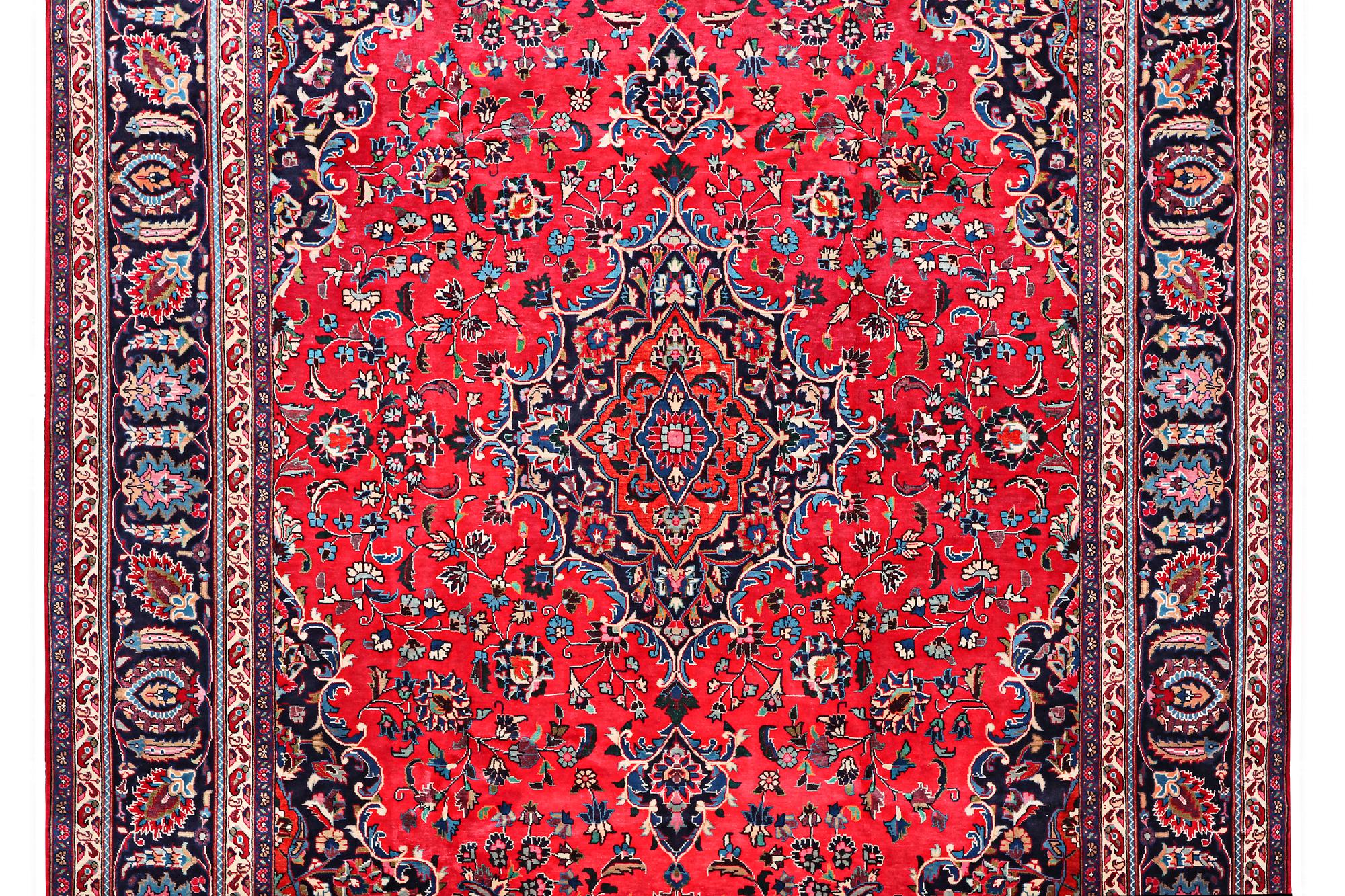 A carpet, Mashad, c. 358 x 244 cm.