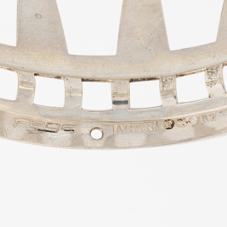 Brudkrona, silver, Alton, Falköping 1967.