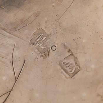 MARTIN SIMONIS,probably, Piteå, active 1756-9. A parcel gilt silver beaker.