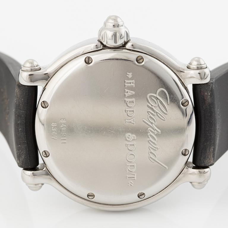 Chopard, Happy Sport, "Fish", armbandsur, 38 mm.