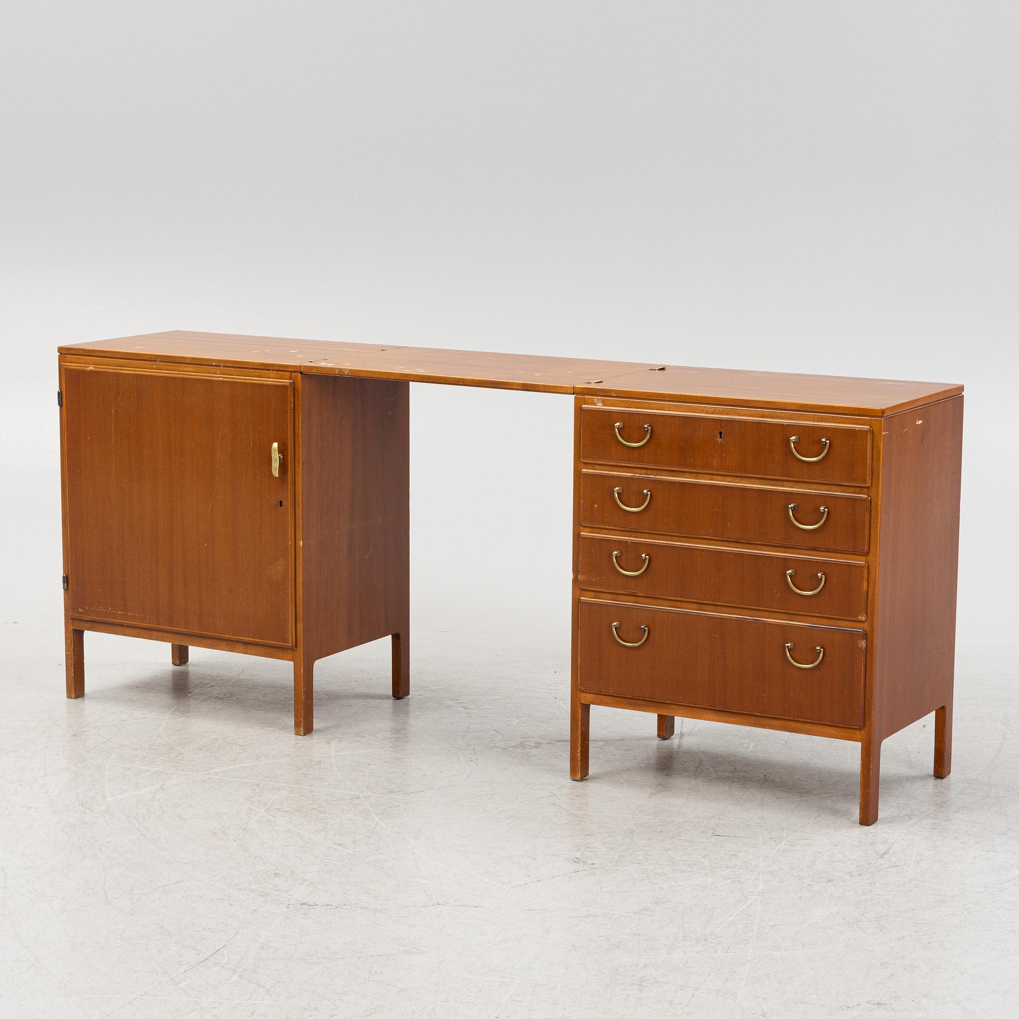 Dressing table, mid-20th century.