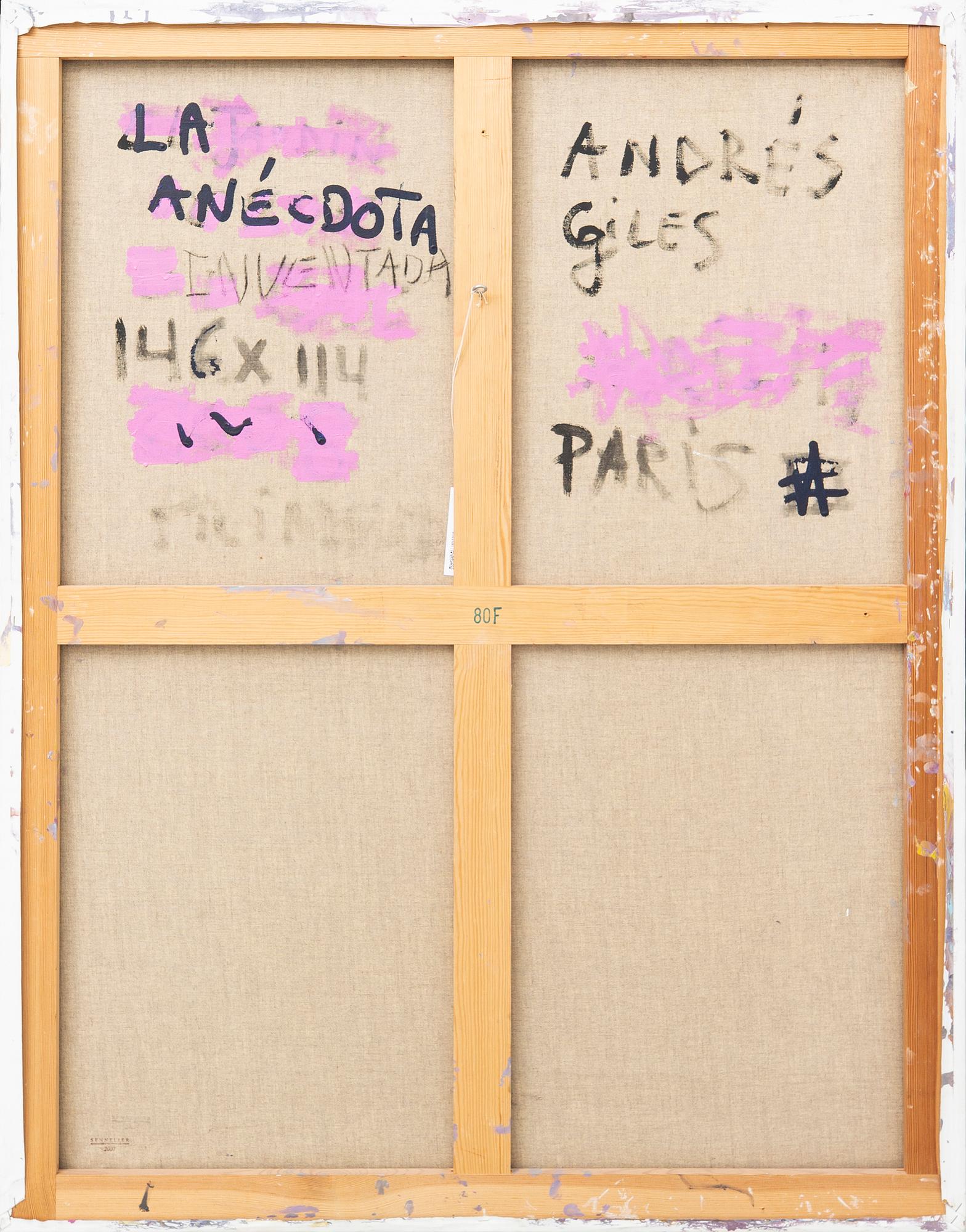 Andres Giles, oil on canvas signed.