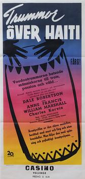 PARTI FILMAFFISCHER, 6 st, 1900-tal.