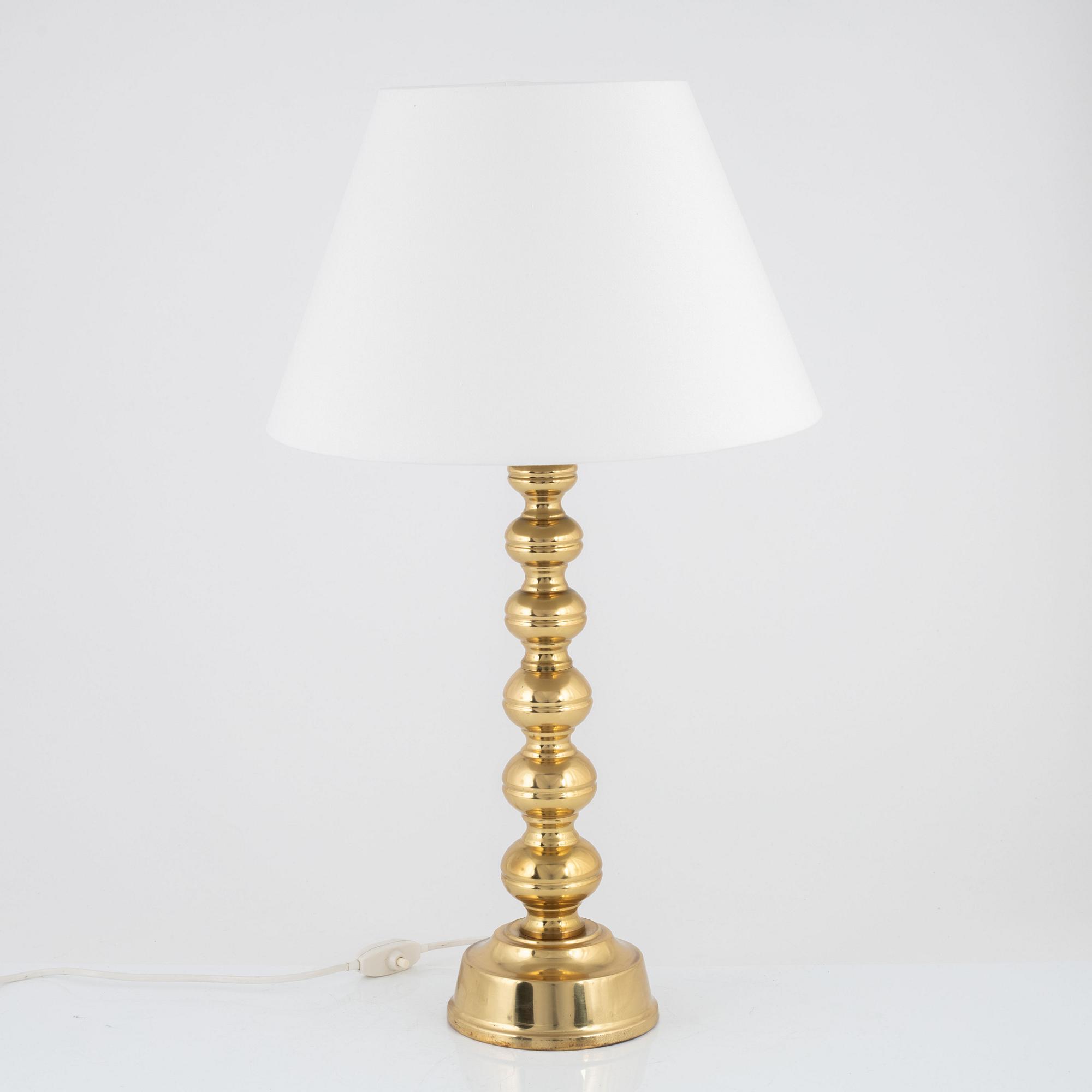 Bordslampor, ett par, nr 69, Enco, 1960-70-tal.