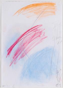 EDDIE FIGGE, pastel, signed and dated 1999.