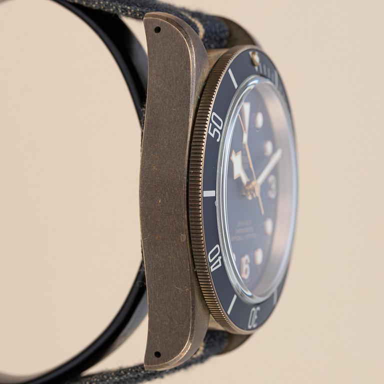 Tudor, Heritage, Black Bay, Bronze, "Bucherer Blue", ca 2021.