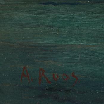 Alexander Roos, "Från Långholmsbergen" (View over Stockholm).