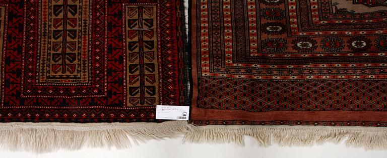 MATTOR, 2 st, orientaliska, 140 x 78, 250 x 154.