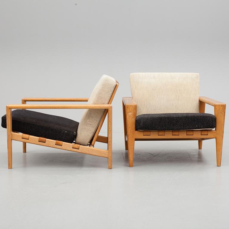 FÅTÖLJER, ett par, Svante Skogh, Säffle Möbelfabrik, 1950-/60-tal.