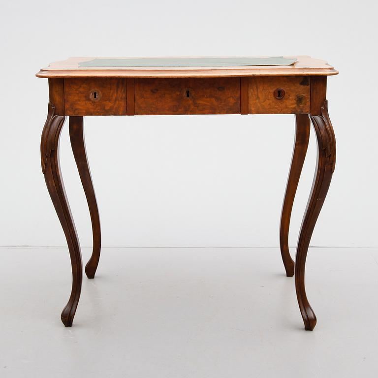 SKRIVBORD, 1800-talets andra hälft.