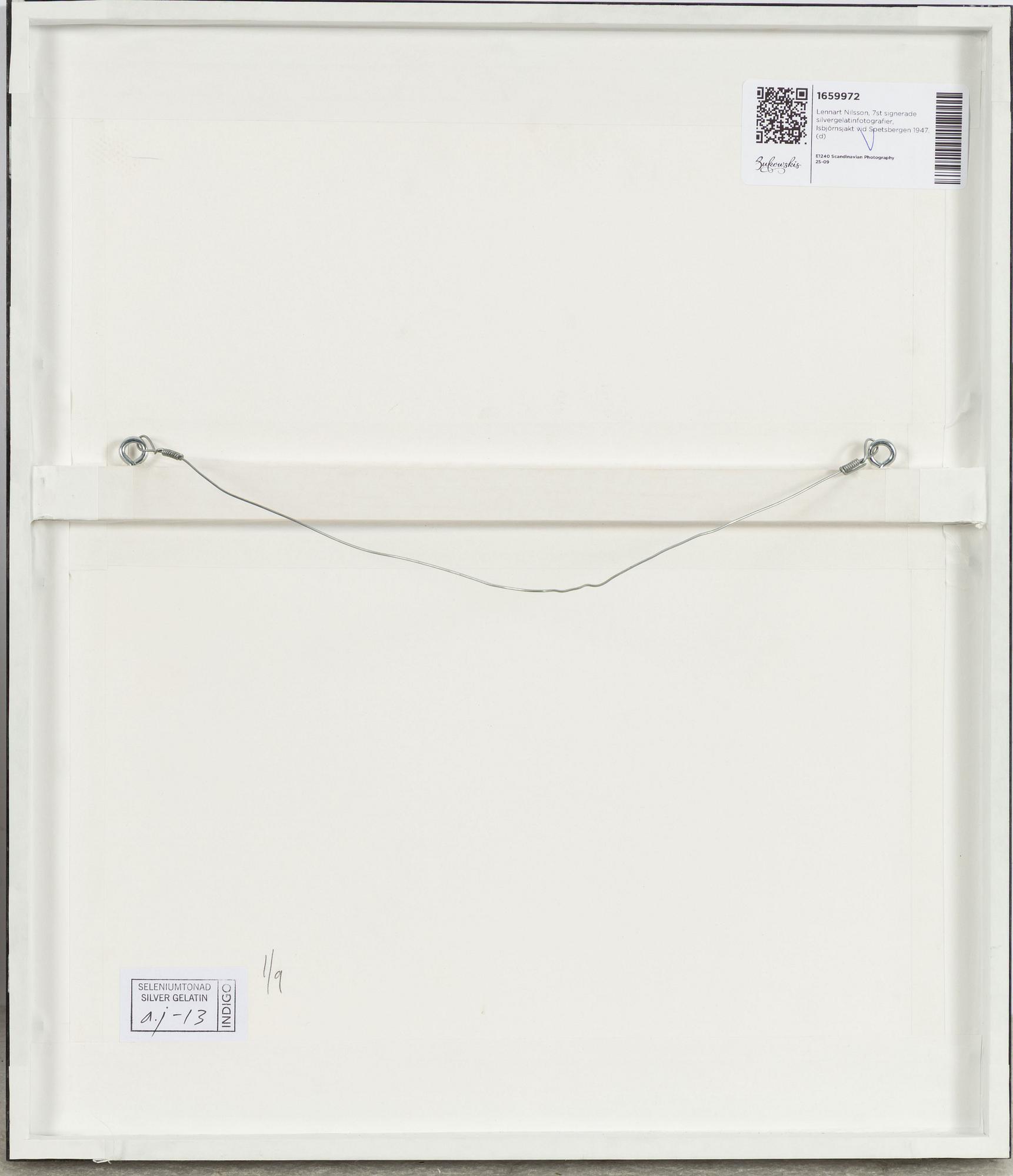 Lennart Nilsson,  "Isbjörnsjakt vid Hvitøya (Vitön), Svalbard, Norge 1947".