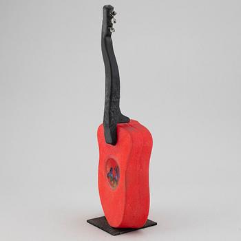 KJELL ENGMAN, skulptur, glas, "Flamenco", Kosta, limiterad edition 1000, signerad.