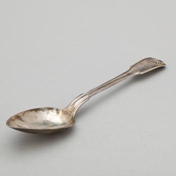 RAGUSKED, silver, Gustaf Möllenborg Stockholm 1859. Vikt ca 185 gram.