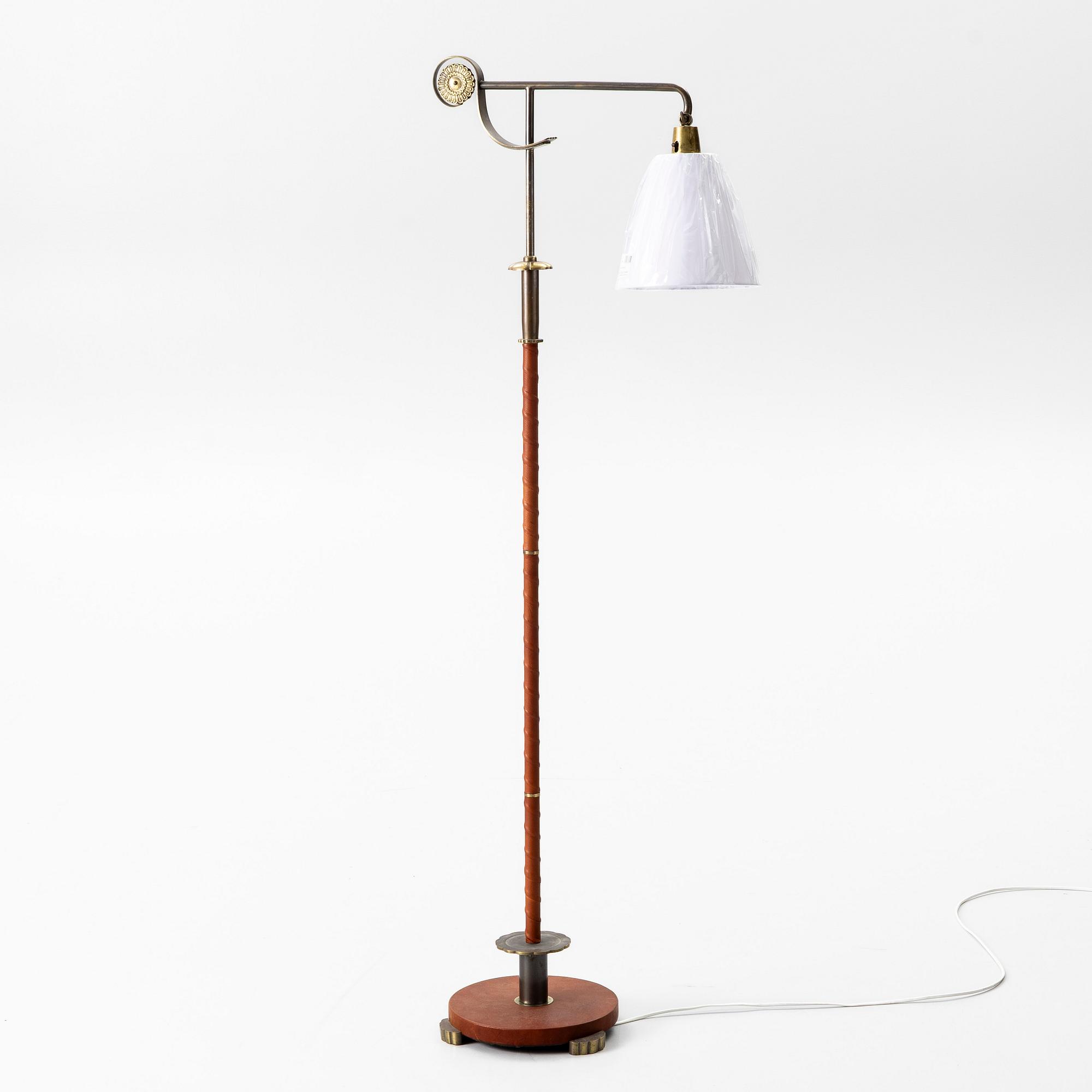 Floor lamp, mid-20th century.
