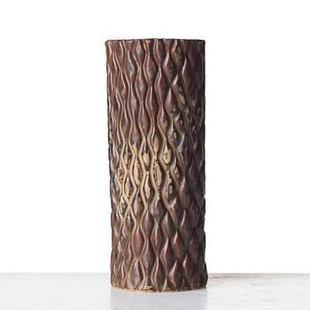 Axel Salto, a stoneware "Sung glaze budding style" vase, Royal Copenhagen, Denmark 1964.