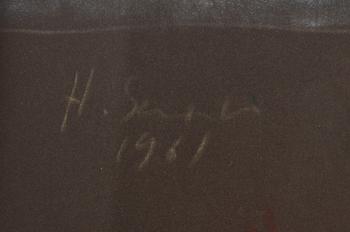 HENRI SERT, pastell, sign o dat 1961.
