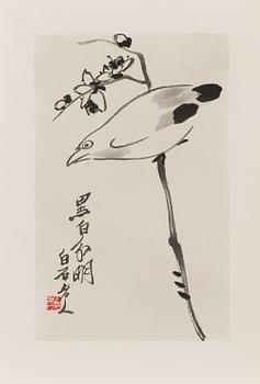 A collection of Chinese prints, including after Shen Zhou, given by Rong Baozhai, 1953-1954.