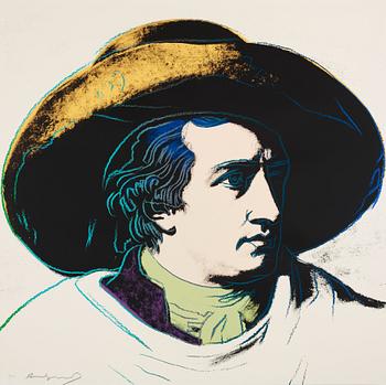 Andy Warhol, "Goethe".