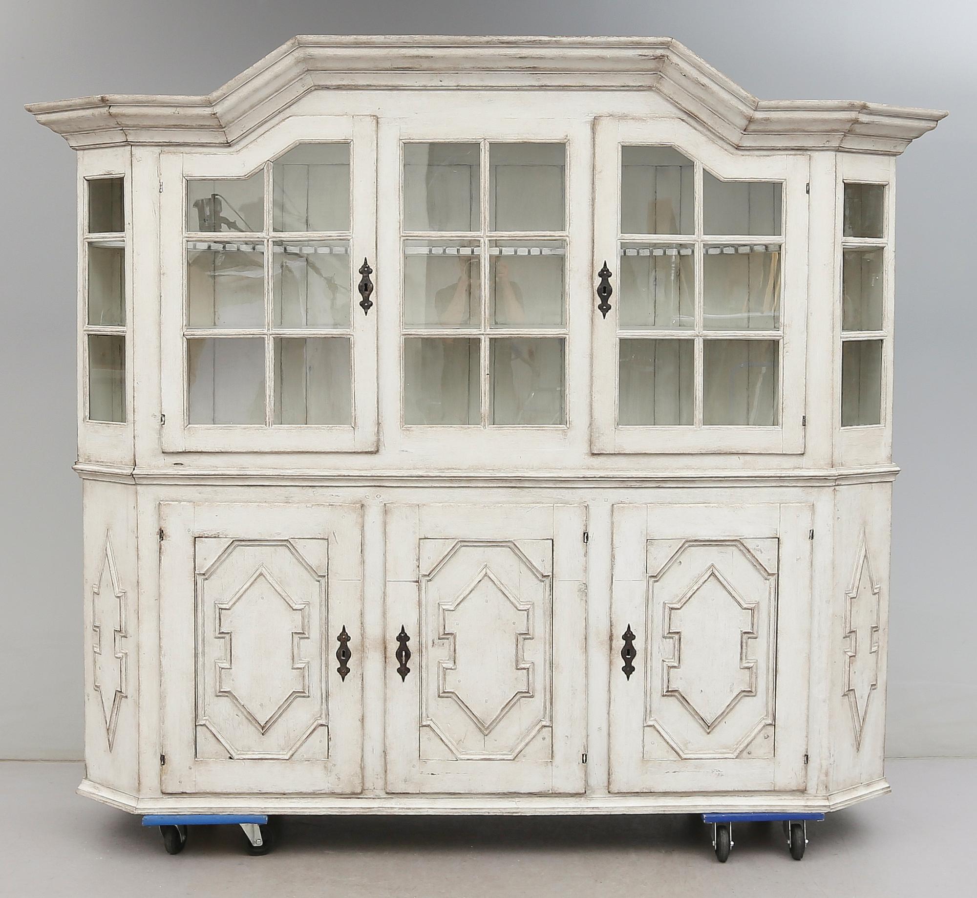 SKÅP, barockstil, 1800-tal.