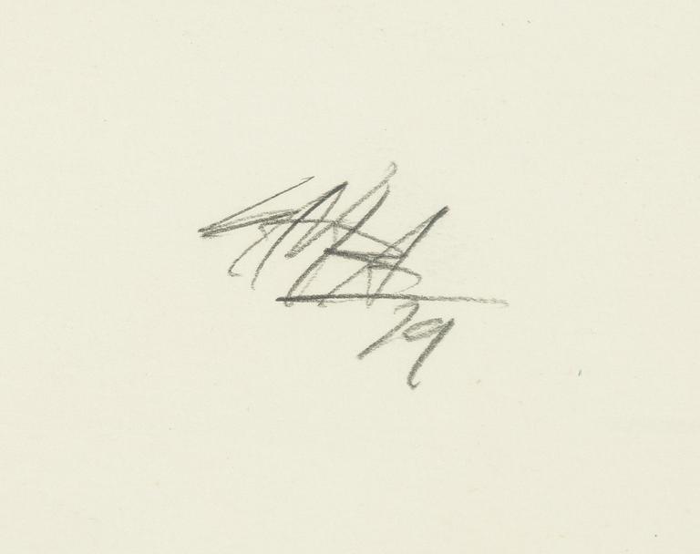 Antonio Saura, Utan titel.