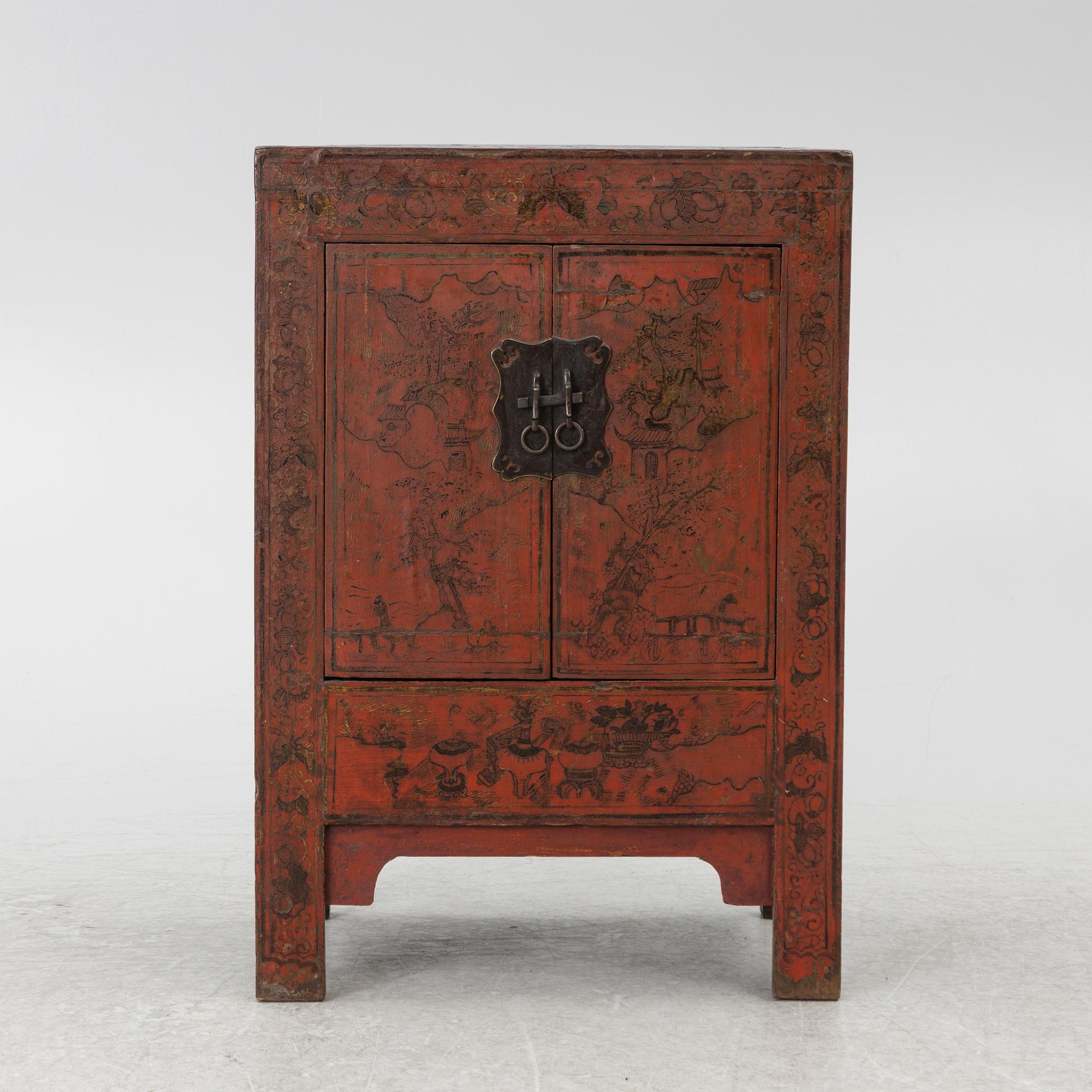 Cabinet, China, 18th/19th century.