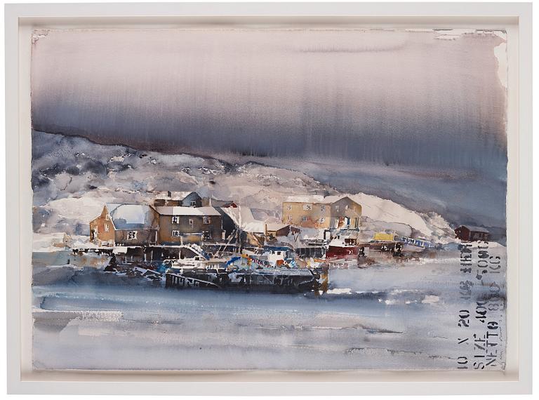 Lars Lerin, "Lofoten".