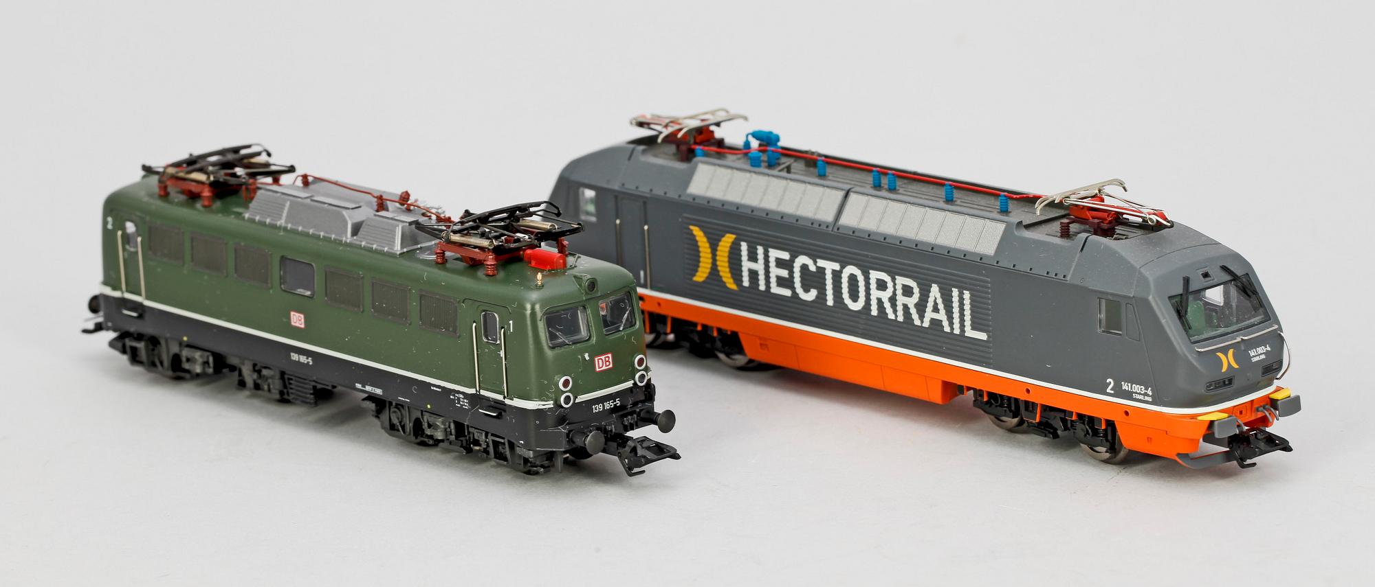 PARTI ELLOK, 2 st  Märklin H0 3439 och 37307, 1900/2000-tal.