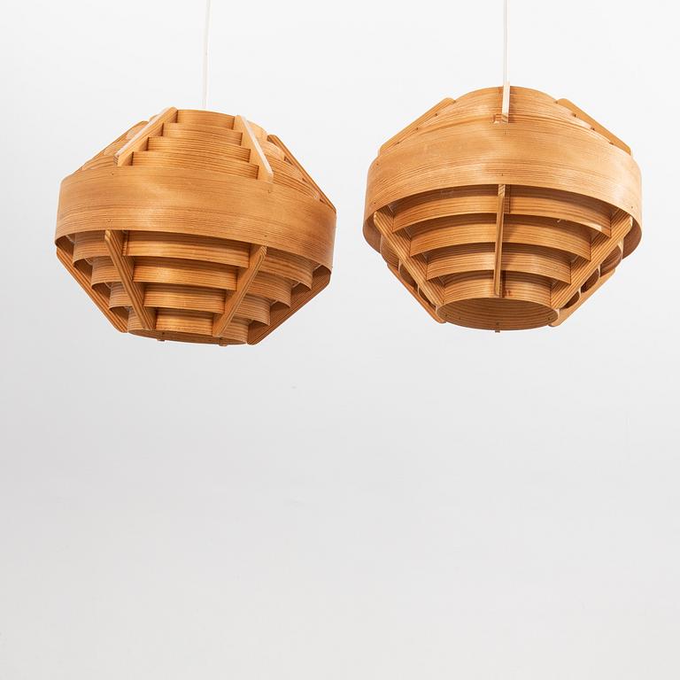 Hans-Agne Jakobsson, taklampor 1 par, AB Ellysett Markaryd.