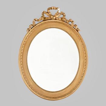 SPEGEL, gustaviansk stil, 1800/1900-tal.